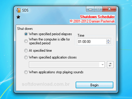 Agende o desligamento de seu PC com o Shutdown Scheduler