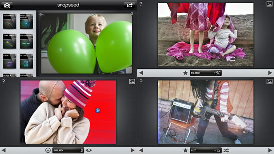 Edite suas fotos no iPhone e Android com o Snapseed