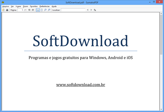 Programa para instalar após formatar o PC - Sumatra PDF