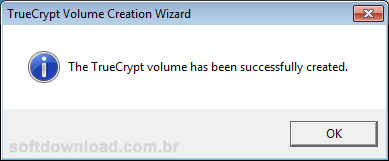 Passo 9 - Como criar um disco criptografado no TrueCrypt