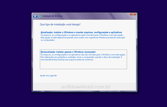 Instalação do Windows 8 - Imagem 4