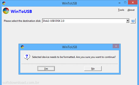 Como instalar o Windows 8 em um pendrive - Imagem 3